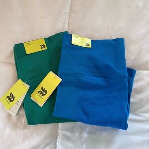 2 Pairs - All In Motion High-Rise 6 in Bike Shorts